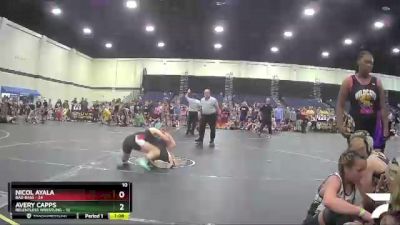 118 lbs Round 1 (4 Team) - Avery Capps, Relentless Wrestling vs Nicol Ayala, Bad Bass