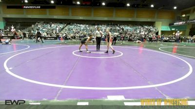 98 lbs Semifinal - Aileen Paniagua, Hot Shots Wrestling vs Yareli Flores, OKWA