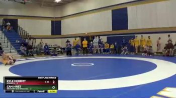 149 lbs Placement (16 Team) - Kyle Merritt, Norwich vs Cam Hines, Western New England