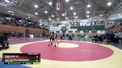 157 lbs Cons. Round 4 - Waylon Hollingsworth, Torrey Pines vs Todd Suko Jr., Redwood