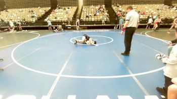 89 lbs Rr Rnd 1 - John Woodall, Doughboy vs Landon Barrett, Roundtree Wrestling Academy Blue