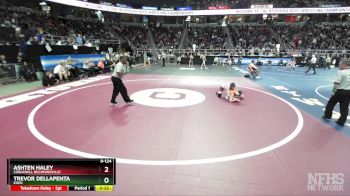 II-124 lbs Cons. Round 4 - Ashten Haley, Cobleskill Richmondville vs Trevor DellaPenta, Eden