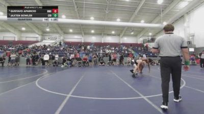 150 lbs Quarters - Jaxten Bowler, Canyon View Ut vs Gustavo Aparicio, Warrior Wrestling Club