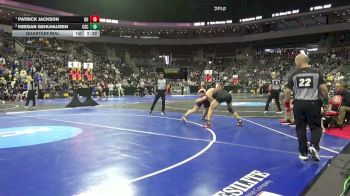 184 lbs Quarterfinal - Patrick Jackson, Gannon vs Keegan Gehlhausen, Chadron St.