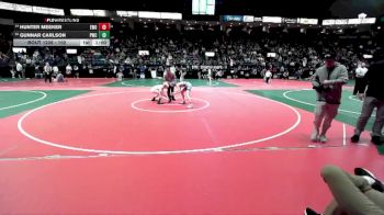 102 lbs Cons. Round 4 - Gunnar Carlson, PWCA vs Hunter Meeker, EWO3