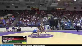 197 lbs Champ. Round 1 - Tyler Thurston, University Of Dubuque vs Brady Vogel, Loras College