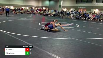 126 lbs Round 2 (6 Team) - Titus Deyoung, Brevard FCA- Island Style vs Noah Fields, Terre Haute Black