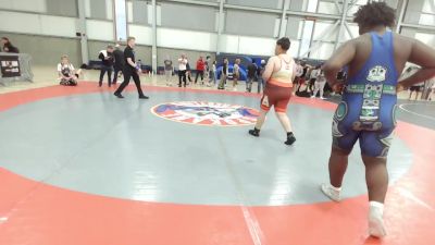 285 lbs 5th Place Match - Aaron Chavez, Victory Wrestling-Central WA vs Lutalo Quinn, Intrepid Wrestling Academy