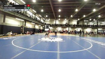 126Yellow lbs Rr Rnd 2 - Kadin Cole, Tioga vs Nick Fortugno, Byram Hills/Briarcliff