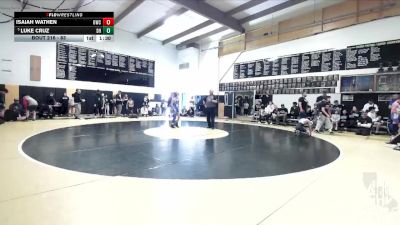 83 lbs Champ. Round 2 - Luke Cruz, Dark Horse vs Isaiah Wathen, Orland Wrestling Club