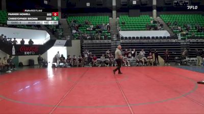 140 lbs Semifinals (16 Team) - Parker Howell, Gardendale Hs vs Christopher Brown, Mountain Brook