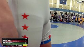 175 lbs Round 2 (10 Team) - Beau Orkis, Hobart Wrestling Club vs Mason Heidelberger, Roncalli Wrestling Foundation