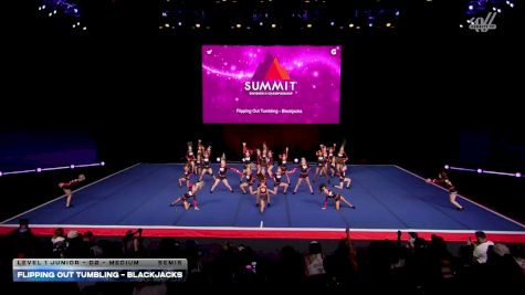 Flipping Out Tumbling - Blackjacks [2026 L1 Junior - D2 - Medium Semis] 2026 The D2 Summit