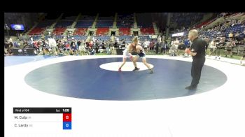 145 lbs Rnd Of 64 - Maclain Culp, Oregon vs Carson Lardy, North Dakota