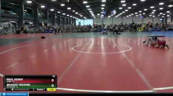 92 lbs Round 1 (6 Team) - Paul Kenny, Apex vs Braiden Weaver, PA Silver