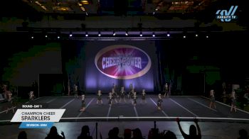 Champion Cheer - Sparklers [2025 L1 Mini Day 1] 2025 Cheer Power Prep Nationals & Galveston Showdown