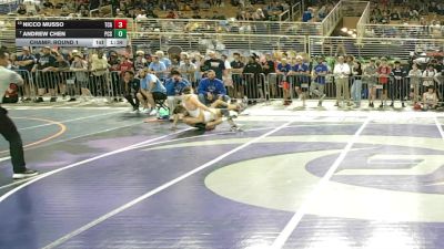 165 1A Champ. Round 1 - Andrew Chen, Pine Crest vs Nicco Musso, Trinity Christian Academy