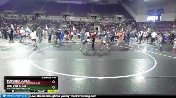 67 lbs Cons. Round 2 - Walker Buhr, SLV Elite Wrestling Club vs Maverick Juhlin, Cheyenne Mountain Wrestling Club