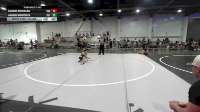 54 lbs Consi Of 8 #2 - Kaden Morales, Threshold WC vs Asher Montoya, Top Rank Hammers