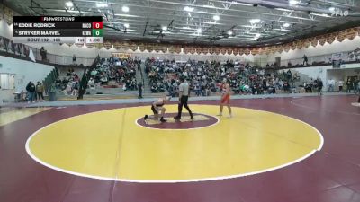 165 lbs Cons. Round 2 - Eddie Rodrick, Natrona County vs Stryker Marvel, Kelly Walsh