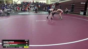 JV-7 lbs Quarterfinal - Tayden Steege, Cedar Falls vs Andrew DeJarnatt, Williamsburg