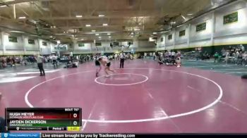 182 lbs 1st Place Match - Hugh Meyer, Dickinson Wrestling Club vs Jayden Dickerson, Shenandoah Elks