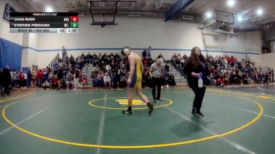 160 lbs Round Of 16 - Chas Rush, Avella vs Stephen Predajna, Mt. Pleasant