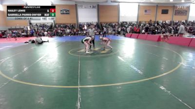 107 lbs Consi Of 8 #1 - Hailey Lewis, Silver Lake vs Gabriella Parris-Dwyer, Maloney