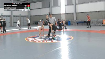 77 lbs Cons. Quarters - Laurence Ibarra, Toppenish Badboy Wrestling vs Rhett LaBelle, Big Cat Wrestling Club