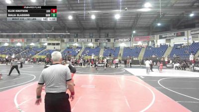 191 lbs Rr Rnd 1 - Kloe Knutson, Louisville Wrestling Club vs Malia Glassing, Darkhorse WC