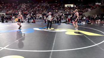 4A 144 lbs Champ. Round 1 - Kannon Gambrel, Buhl vs Kobie Baxter, Fruitland