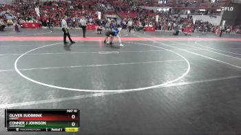 145 lbs Cons. Semi - Conner J Johnson, Auburndale vs Oliver Sudbrink, Cadott