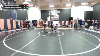 215 lbs Champ. Round 2 - Antonio Macias-Barajas, Birmingham Charter vs Christopher Castro, Palm Desert
