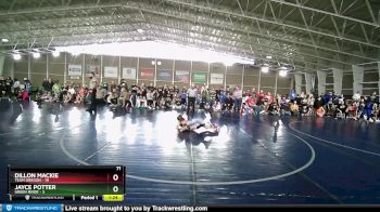 71 lbs Quarters & Wb (16 Team) - Dillon Mackie, Team Oregon vs Jayce Potter, Green River