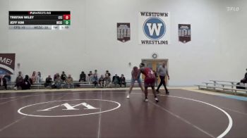 215 lbs Logan Amaya, Westtown School vs Tristan Wiley, Church Farm School
