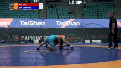 70 kg - Karan Karan, IND vs Sanzhar Doszhanov, KAZ
