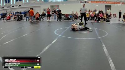 68 lbs Round 2 (6 Team) - Eesa Mirza, Florida Scorpions vs Oliver Umlauf, Sniper Black Ops