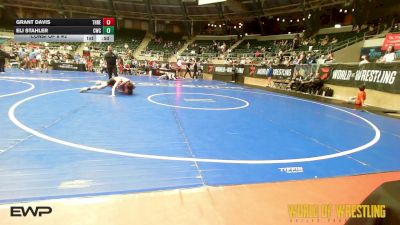 125 lbs Consi Of 8 #2 - Grant Davis, Threestyle vs Eli Stahler, Cowboy Wrestling Club