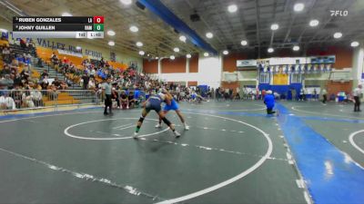 138 lbs Quarterfinal - Ruben Gonzales, Los Alamitos vs Johny Guillen, Ramona