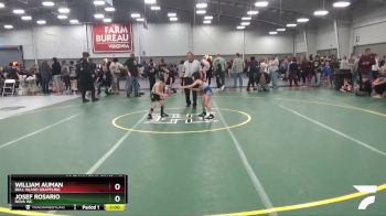 49 lbs Cons. Semi - William Auman, Bull Island Grappling vs Josef Rosario, Nova WC