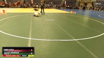 55 lbs Finals (8 Team) - Cash Little, STMA (St. Michael/Albertville) vs Huxtin Anderson, Minneota