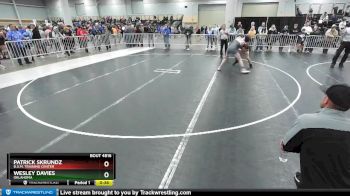 126 lbs Cons. Round 4 - Wesley Davies, Oklahoma vs Patrick Skrundz, B.A.M. Training Center