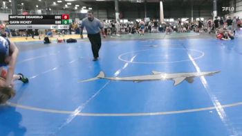 120 lbs Allday - Gavin Hickey, RALEIGH AREA WOLFPACK BLACK vs Matthew DeAngelo, GREAT NECK WRESTLING CLUB