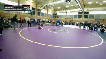 100lbs Cons. Round 5 - Kaydence O`Neil-Dreher, Cleveland (Girls) vs Iaunny Ruiz, Hermiston (Girls)