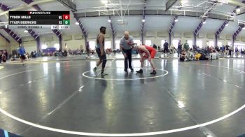 165 lbs Cons. Round 3 - Tyler Deericks, Kent State vs Tyson Mills, West Liberty