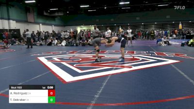 120 lbs Consi Of 8 #2 - Antonio Rodriguez, CA vs Tyler Dekraker, VA