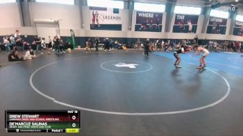 126 lbs Champ. Round 1 - De`Marcuz Salinas, Heart And Pride Wrestling Club vs Drew Stewart, Langham Creek High School Wrestling
