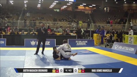 Raul Gomes Marcello vs Justin Masaichi Ordinario 2025 Pan Jiu Jitsu IBJJF Championship