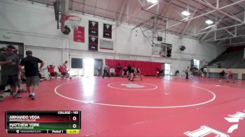 165 lbs 3rd Place Match - Matthew York, Rio Hondo College vs Armando Vega, Bakersfield College