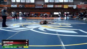 132 lbs Cons. Semi - Dryssen Loos, Buhl vs Jared Tilger, Spring Creek